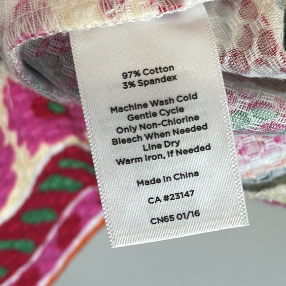 Talbots Sleeveless Textured Floral Sheath Dress Size 6P - Picture 10 of 13